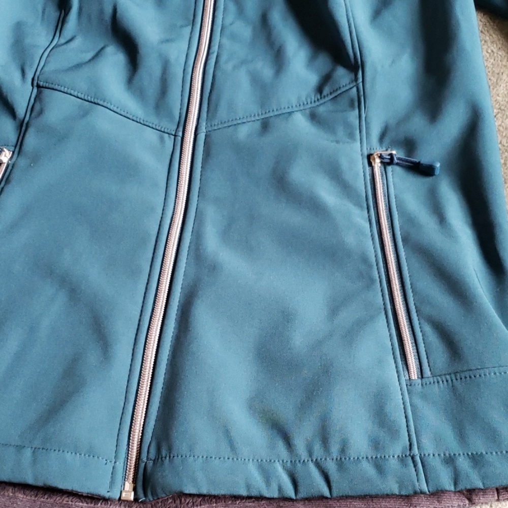 NWT ZeroXposur Sz L dark teal jacket - Picture 3 of 8